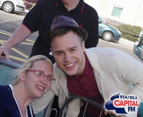 Olly and fans