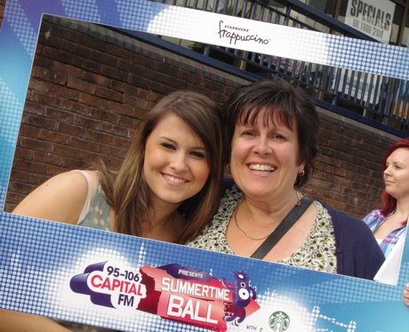 Olly Murs fans outside the Arena