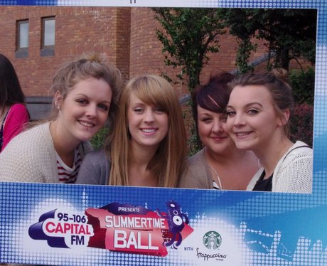 Olly Murs fans outside the Arena