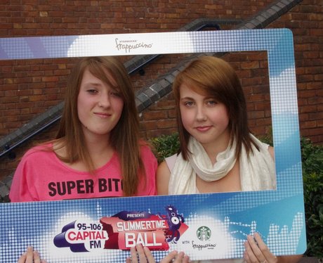 Olly Murs fans outside the Arena