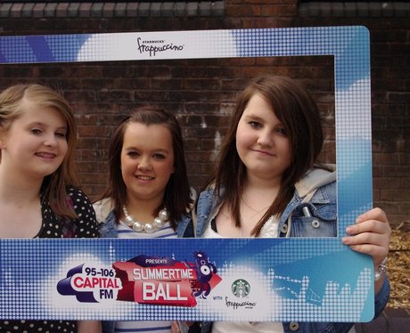 Olly Murs fans outside the Arena