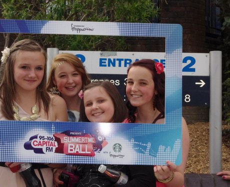 Olly Murs fans outside the Arena