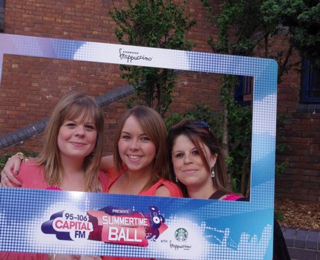 Olly Murs fans outside the Arena