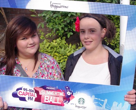 Olly Murs fans outside the Arena
