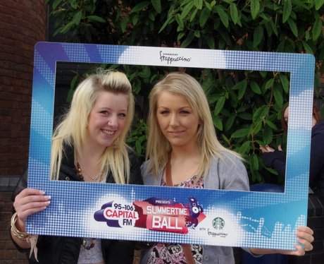 Olly Murs fans outside the Arena