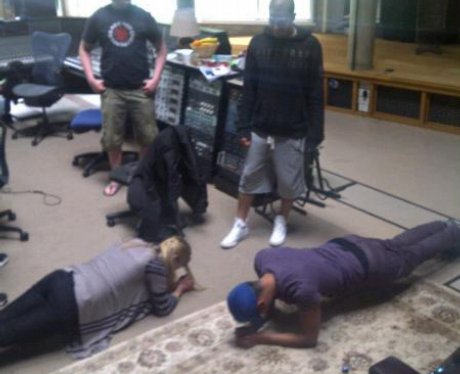 The Wanted planking on Twitter