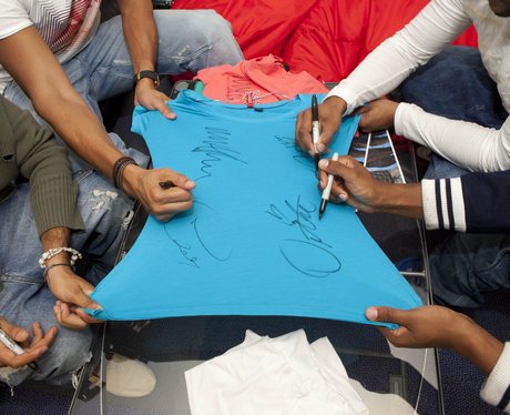 JLS live webchat at Capital FM