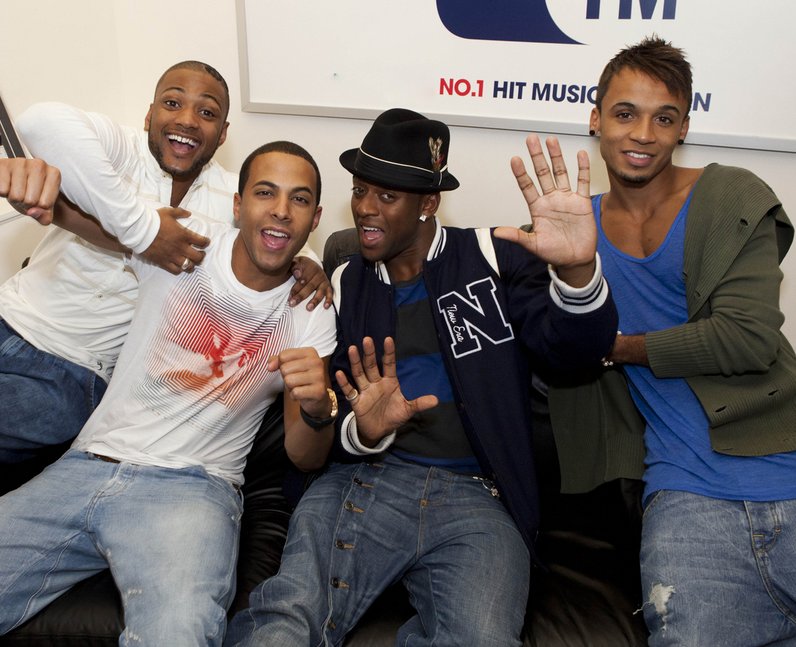 JLS visit CapitalFM Studios