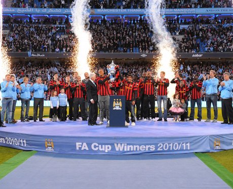 Man City parade