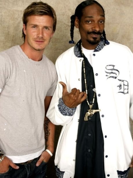 David Beckham And Snoop Dogg