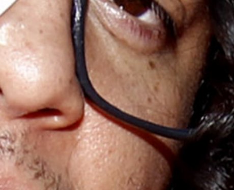 Whose nose is this?