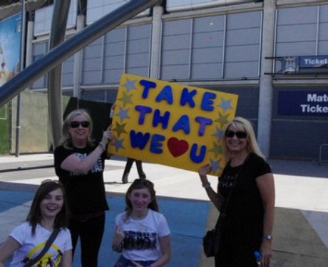 Take That Fever Grips Manchester
