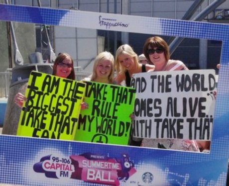 Take That Fever Grips Manchester
