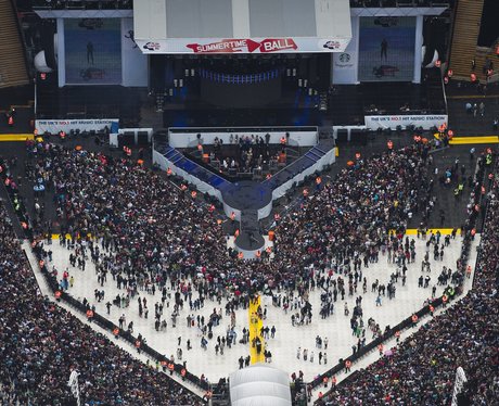 Aerial Shot of Wembley Stadium