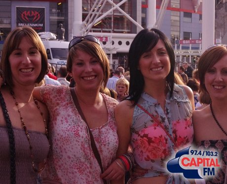 Take That Fans in Cardiff