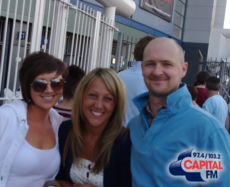 Take That Fans in Cardiff