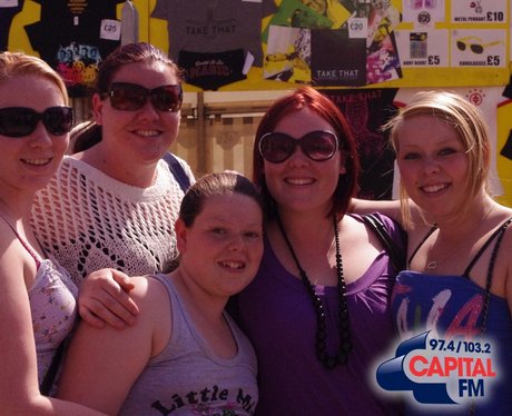 Take That Fans in Cardiff