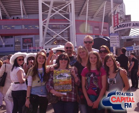 Take That Fans in Cardiff