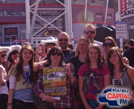 Take That Fans in Cardiff