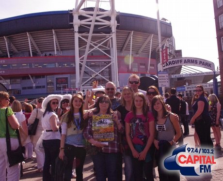 Take That Fans in Cardiff