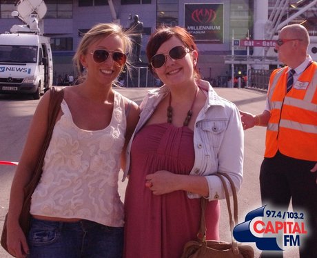 Take That Fans in Cardiff