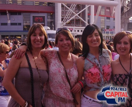 Take That Fans in Cardiff