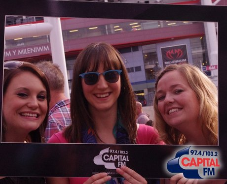 Take That Fans in Cardiff