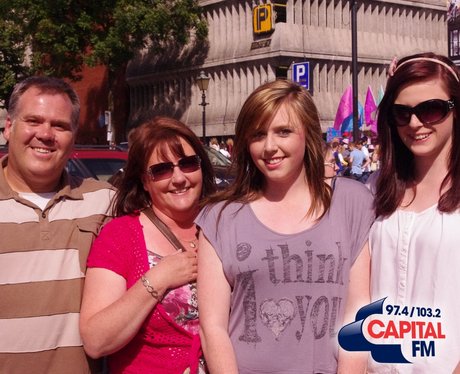 Take That Fans in Cardiff