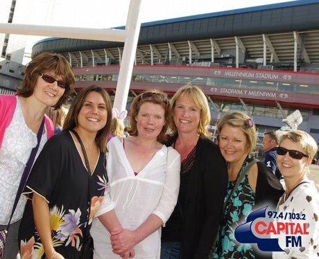 Take That Fans in Cardiff