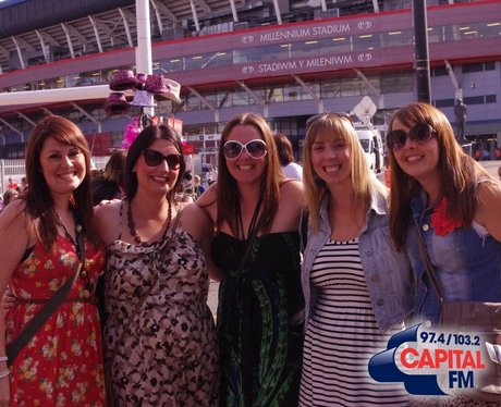 Take That Fans in Cardiff
