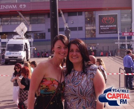 Take That Fans in Cardiff