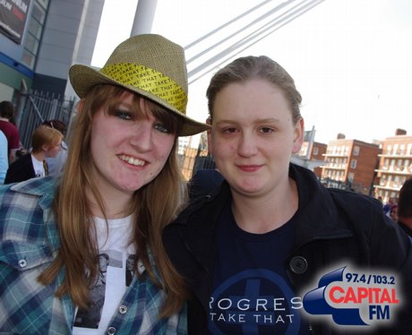 Take That Fans in Cardiff