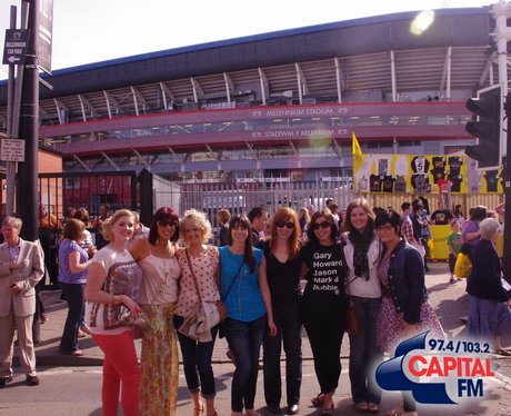 Take That Fans in Cardiff