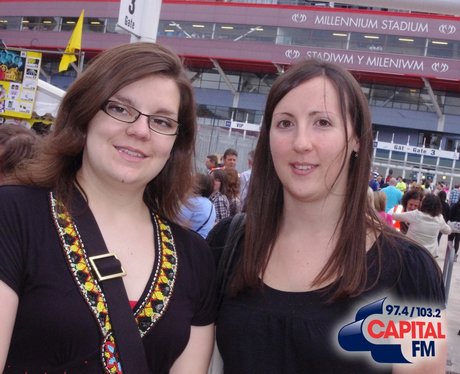 Take That Fans in Cardiff