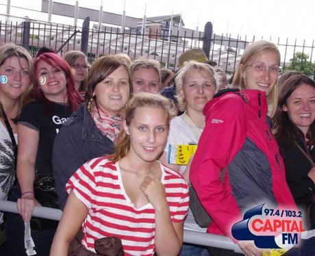 Take That Fans in Cardiff