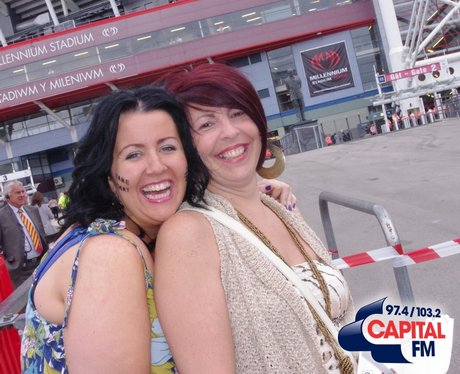 Take That Fans in Cardiff