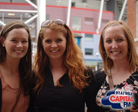 Take That Fans in Cardiff