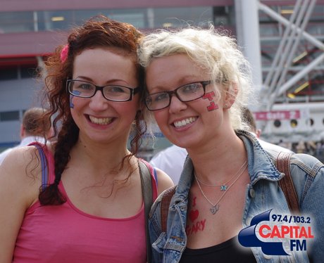 Take That Fans in Cardiff
