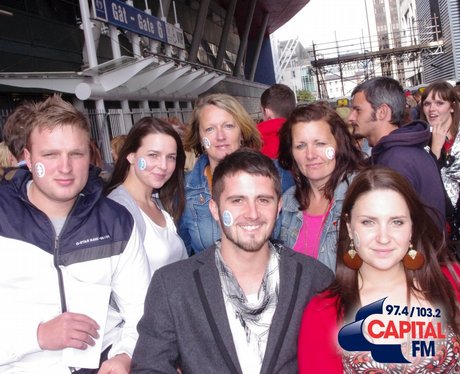 Take That Fans in Cardiff