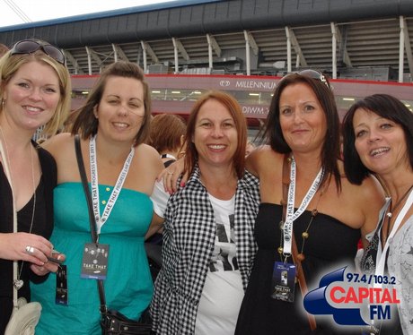 Take That Fans in Cardiff