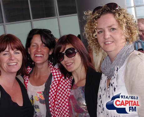 Take That Fans in Cardiff