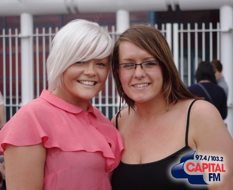 Take That Fans in Cardiff