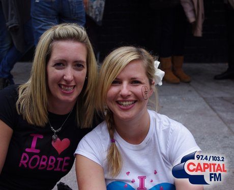 Take That Fans in Cardiff