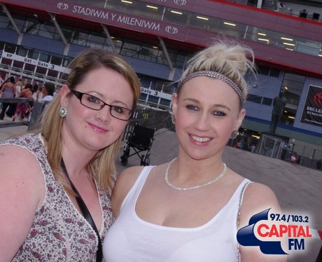 Take That Fans in Cardiff