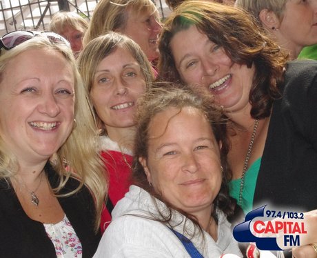 Take That Fans in Cardiff