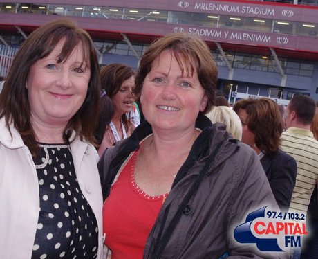 Take That Fans in Cardiff