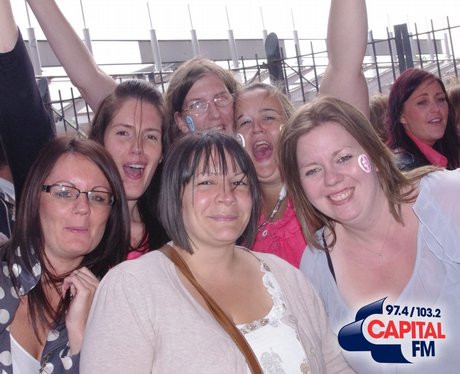 Take That Fans in Cardiff