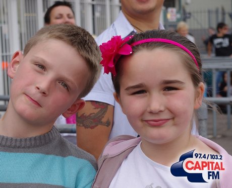 Take That Fans in Cardiff