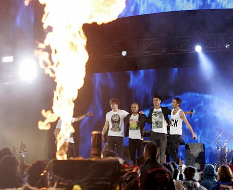 The Wanted live at the 2011 Summertime Ball
