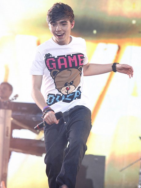 The Wanted live at the 2011 Summertime Ball